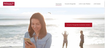 GN Hearing GmbH: Bildmaterial: Besser smart hören - mit linx-testen.de: Das smarteste Hörgerät der Welt bietet Vorteile, die jeder gerne hätte