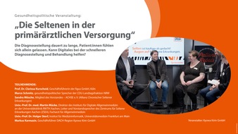 Kyowa Kirin GmbH: Dialog &uuml;ber Seltene Erkrankungen: bessere Versorgung durch digitale L&ouml;sungen und Vernetzung / Kyowa Kirin bringt Politik und Gesundheitsexpert:innen zusammen