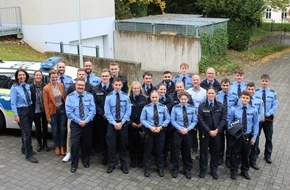Polizeidirektion Montabaur: POL-PDMT: Verstärkung für die Polizeidirektion Montabaur: 15 neue Kräfte im Einsatz
