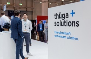 Thüga AG: Energiezukunft gemeinsam schaffen - mit thüga solutions auf der E-world 2024 in Essen