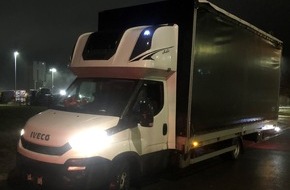 Autobahnpolizeiinspektion: API-TH: Transporter mit 75% Überladung gestoppt