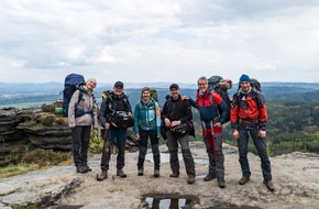 MDR Mitteldeutscher Rundfunk: MDR-Magazin &bdquo;Biwak&ldquo; auf Trekking-Abenteuer in der S&auml;chsisch-B&ouml;hmischen Schweiz