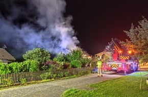 Feuerwehr Gevelsberg: FW-EN: Brennende Gartenlaube
