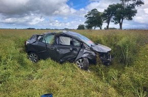 Polizeiinspektion Stralsund: POL-HST: Verkehrsunfälle bei Karnin und Kandelin