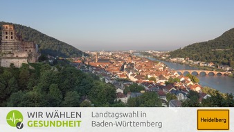 health tv: Uniklinik-Fusion Mannheim/Heidelberg: Politiker erwarten "Charité am Neckar" / health tv-Talk im Vorfeld der Landtagswahl in Baden-Württemberg
