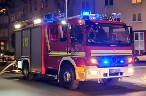 Feuerwehr Dortmund: FW-DO: Kellerbrand in der Uhlandstraße