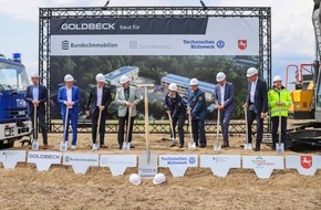 THW Landesverband Bremen, Niedersachsen: THW HB-NDS: Bundesweites THW-Bauprogramm: 1. Spatenstich in Wardenburg