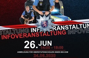 Polizei Korbach: POL-KB: Waldeck-Frankenberg: Team der Polizei Hessen sucht Unterstützung - Informationsveranstaltung "Cops for Future" am 26. Juni 2020