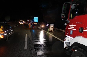 Polizeidirektion Landau: POL-PDLD: Neustadt - Schwerer Verkehrsunfall auf der A65