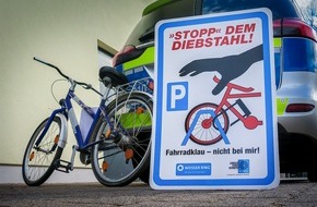 Polizeipräsidium Mittelhessen - Pressestelle Wetterau: POL-WE: Machen Sie Fahrraddieben das Leben schwer, lassen Sie Ihr Bike kennzeichnen!