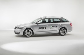 Skoda Auto Deutschland GmbH: SKODA VIP-Shuttles fahren die Stars zum Radio Regenbogen Award 2015 (FOTO)