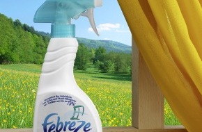 Procter & Gamble Germany GmbH & Co Operations oHG: Atmen Sie auf / Mit Febreze Pollen- und Allergenblocker unbeschwert den Frühling genießen