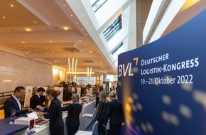 BVL - Bundesvereinigung Logistik e.V.: Wirtschaftsbereich Logistik wächst 2022 vor allem nominal / Deutscher Logistik-Kongress in Berlin
