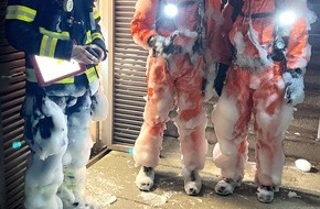 Feuerwehr München: FW-M: Viel Schaum um Nichts (Moosach)