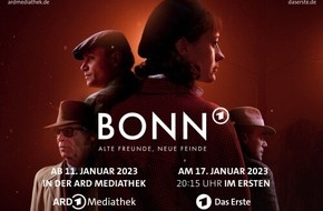 Odeon Fiction: ARD Mediathekenstart Von BONN - ALTE FREUNDE, NEUE FEINDE