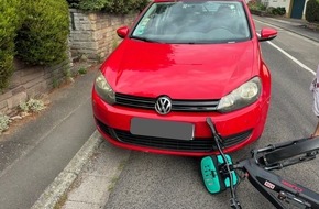 Polizeidirektion Landau: POL-PDLD: Radfahrerin verletzt
