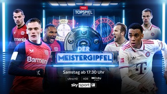 Sky Deutschland: Die Vorentscheidung im Titelkampf? Der Meistergipfel zwischen Bayer Leverkusen und dem FC Bayern am Samstag live und exklusiv bei Sky Sport