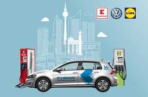 Lidl: Gemeinsam urbane Mobilität gestalten: Lidl und Kaufland starten strategische Partnerschaft mit Volkswagen / Ausbau der E-Ladeinfrastruktur in Berlin als Win-Win-Situation für Kunden und Partner