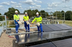 Westenergie AG: Westenergie Netzservice: Neue Gründach-Photovoltaikanlagen im Rheinland
