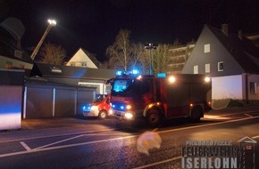 Feuerwehr Iserlohn: FW-MK: Brand einer Gartenhütte.
