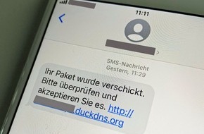 Polizeipräsidium Südosthessen: POL-OF: * Warnung vor SMS mit versteckter Schadsoftware * Lastkraftwagen beschädigt Bus und haut ab * Festnahmen nach vermeintlichem Bandendiebstahl *