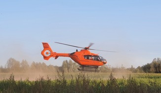 Feuerwehr Bottrop: FW-BOT: Mann Stürzt in Bottrop von Hochsitz - Rettungshubschrauber im Einsatz