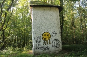 Polizei Düren: POL-DN: Kapelle mit Graffiti beschmiert - Zeugen gesucht!