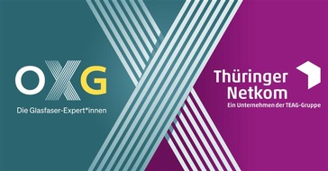 OXG Glasfaser GmbH: OXG und Thüringer Netkom vereinbaren regionale Open Access-Partnerschaft