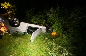 Polizeidirektion Neustadt/Weinstraße: POL-PDNW: Autofahrer bei Unfall schwer verletzt