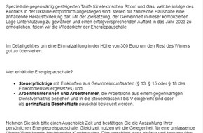 Polizeiinspektion Nienburg / Schaumburg: POL-NI: Landkreise Nienburg/Schaumburg - Warnung vor Phishing-Mails