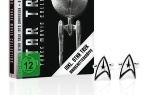 Sky Deutschland: Das perfekte Weihnachtsgeschenk für jeden Trekkie: limitierte "Star Trek - Three Movie Collection" Blu-ray Steelbook bei Sky