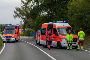 FW-MK: Verkehrsunf&auml;lle mit Motorrad &amp; Fahrrad