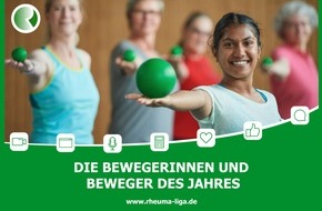 Deutsche Rheuma-Liga Bundesverband e.V.: Die Bewegerinnen und Beweger 22/ Deutsche Rheuma-Liga kürt Gewinnerbeiträge des neuen Medien- und Influencerpreises