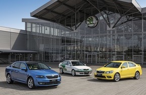 Skoda Auto Deutschland GmbH: Vor 20 Jahren startete die Serienproduktion des Bestsellers SKODA OCTAVIA (FOTO)