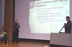 SSAAMP - Swiss Society for Anti-Aging Medicine and Prevention: 4. Internationaler Anti-Aging-Bodenseekongress: Mit Eiweiss, Fett und Vitaminen das Altern verhindern