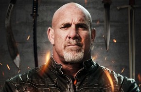 The HISTORY Channel: Vom Wrestling zum Messerwettkampf: Bill Goldberg präsentiert neue Contest-Show "Forged in Fire - Messerscharf" ab 27. September auf HISTORY (FOTO)