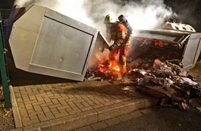 Polizei Mettmann: POL-ME: Mehrere Container und Mülltonnen angezündet: Polizei fasst 31-jährigen Tatverdächtigen - Velbert - 2010108