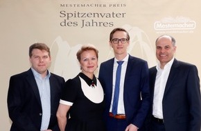 Mestemacher GmbH: Kostenfreies Bildmaterial zur 13. Preisverleihung "Mestemacher Preis Spitzenvater des Jahres" 2018