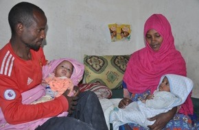 Stiftung Menschen für Menschen Schweiz: Nothilfe für Binnenflüchtlinge im äthiopischen Bürgerkrieg: Lubaba, Jemal und die Zwillinge