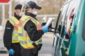 Bundespolizeidirektion München: Bundespolizeidirektion München: Hochrisikogebiet Österreich / Rosenheimer Bundespolizei prüft bei Grenzkontrollen Einhaltung von Anmelde- und Nachweispflichten