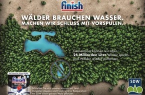 Reckitt Deutschland: Voller Erfolg für "#FinishSpartWasser": Initiative regt erfolgreich zum Wassersparen an und pflanzt gemeinsam mit der Schutzgemeinschaft Deutscher Wald 25.000 neue Bäume in Deutschland