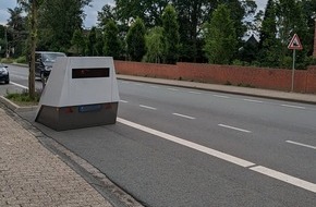 Polizei Coesfeld: POL-COE: Kreis Coesfeld und Kreispolizeibehörde Coesfeld erprobt neues Geschwindigkeitsmesssystem zur Erhöhung der Verkehrssicherheit