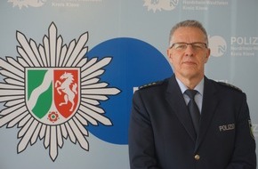 Kreispolizeibehörde Kleve: POL-KLE: Kleve - Uwe Lottmann neuer Abteilungsleiter der Polizei im Kreis Kleve / Beförderung zum Leitenden Polizeidirektor