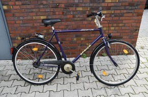 Kreispolizeibehörde Borken: POL-BOR: Ahaus - Wer erkennt das Fahrrad?