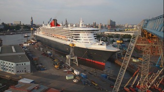 ZDF: Schönheitskur für Queen Mary II: "ZDF.reportage" über die Renovierung des Kreuzfahrtschiffes (FOTO)