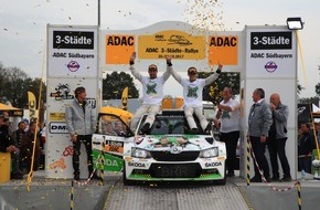 Skoda Auto Deutschland GmbH: Historischer Erfolg: Kreim/Christian verteidigen Titel und krönen SKODA zum deutschen Rekordchampion (FOTO)