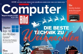 COMPUTER BILD: Da funkelt die Tanne: COMPUTER BILD testet smarte Lichterketten