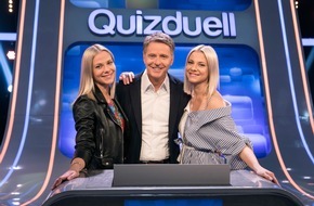 ARD Das Erste: Das Erste: "Quizduell-Olymp" mit Cheyenne und Valentina Pahde 
am Freitag, 3. August 2018, um 18:50 Uhr im Ersten