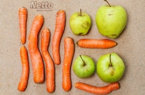 Netto Marken-Discount Stiftung & Co. KG: Gegen Lebensmittelverschwendung: Netto verkauft krummes Obst und Gemüse