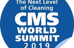 Messe Berlin GmbH: Wissenstransfer auf Top-Niveau / Der CMS World Summit 2019 führt die Entscheidungsträger der globalen Reinigungsindustrie am 25. und 26. September zum Leitthema "Inject Innovation" nach Berlin